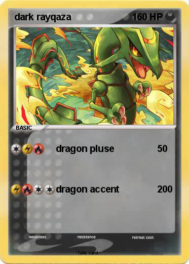 Pokemon dark rayqaza