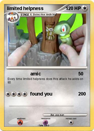 Pokemon limited helpness