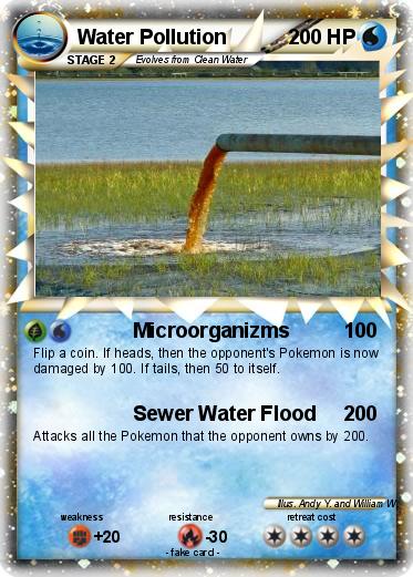 Pokemon Water Pollution