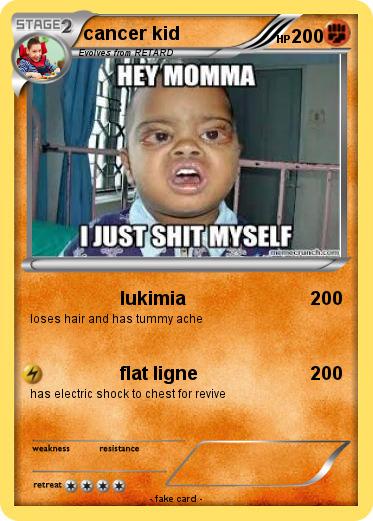 Pokemon cancer kid