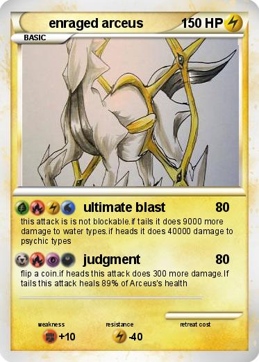 Pokemon enraged arceus