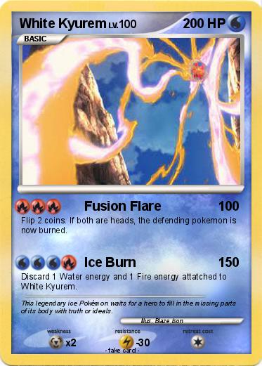 Pokemon White Kyurem