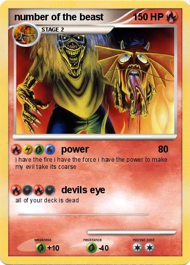 Pokemon number of the beast