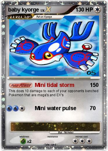 Pokemon baby kyorge