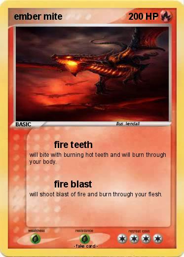 Pokemon ember mite