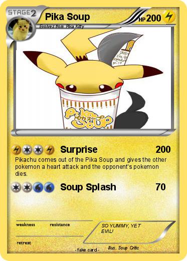 Pokemon Pika Soup