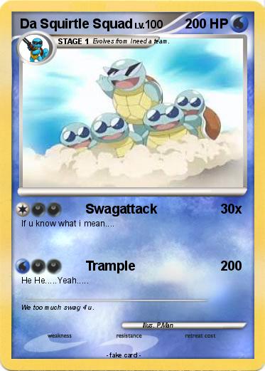 Pokemon Da Squirtle Squad