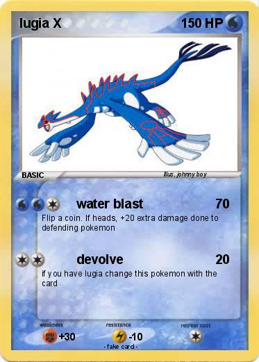 Pokemon lugia X