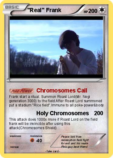 Pokemon "Real" Frank
