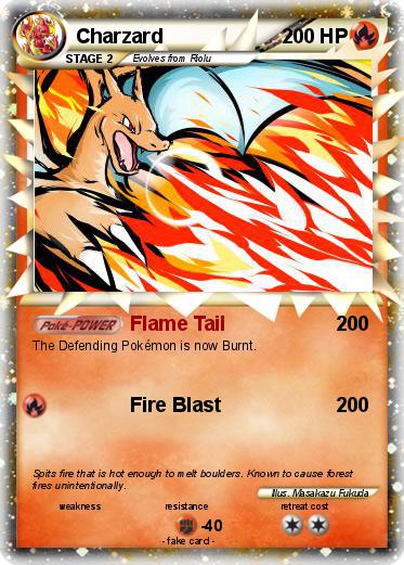 Pokemon Charzard