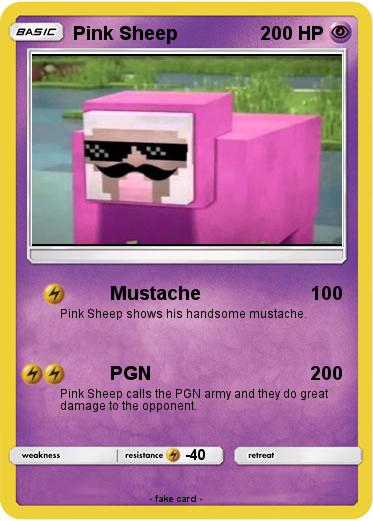Pokemon Pink Sheep