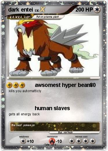 Pokemon dark entei