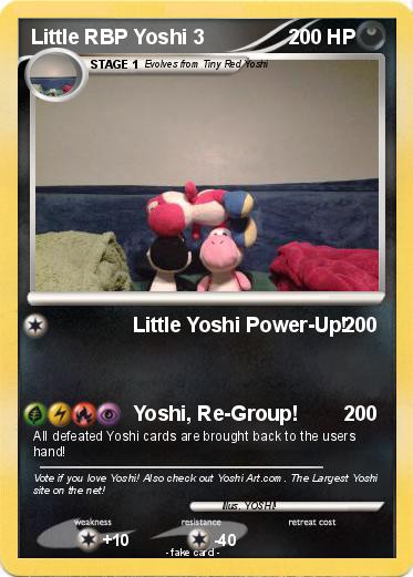 Pokemon Little RBP Yoshi 3