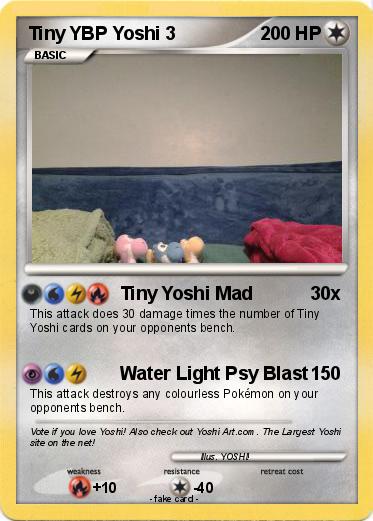 Pokemon Tiny YBP Yoshi 3