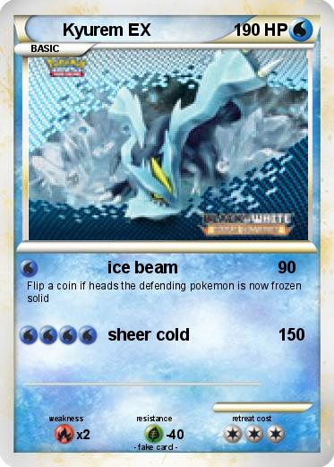 Pokemon Kyurem EX