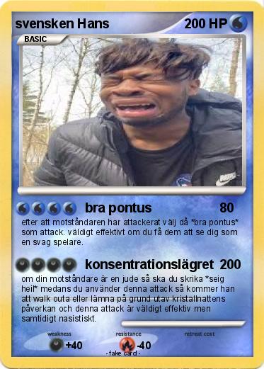 Pokemon svensken Hans