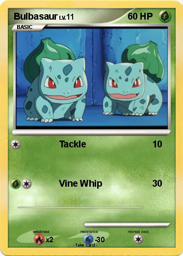 Pokemon Bulbasaur