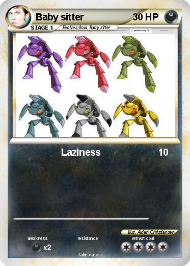 Pokemon Baby sitter