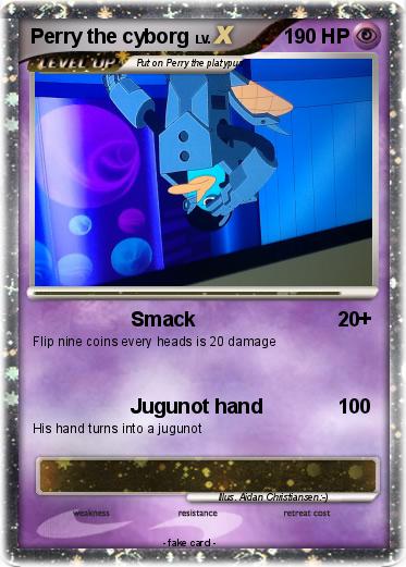 Pokemon Perry the cyborg