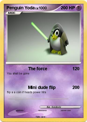 Pokemon Penguin Yoda