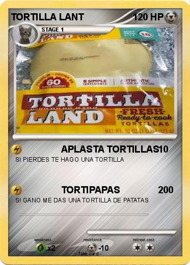 Pokemon TORTILLA LANT