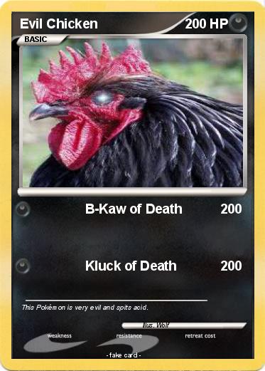 Pokemon Evil Chicken