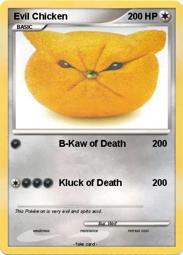 Pokemon Evil Chicken