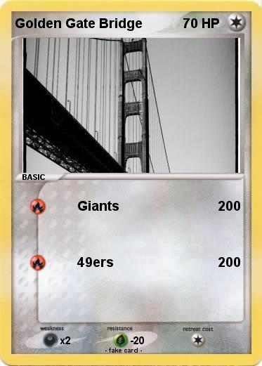 Pokemon Golden Gate Bridge