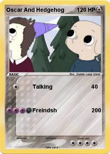 Pokemon Oscar And Hedgehog