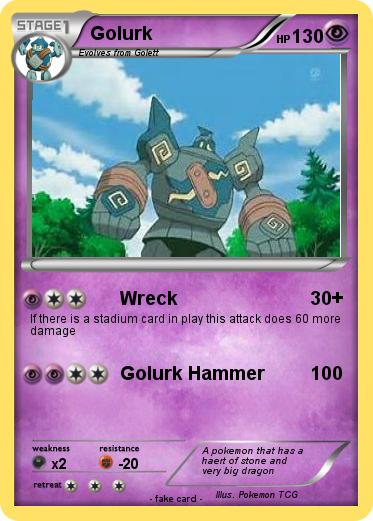 Pokemon Golurk