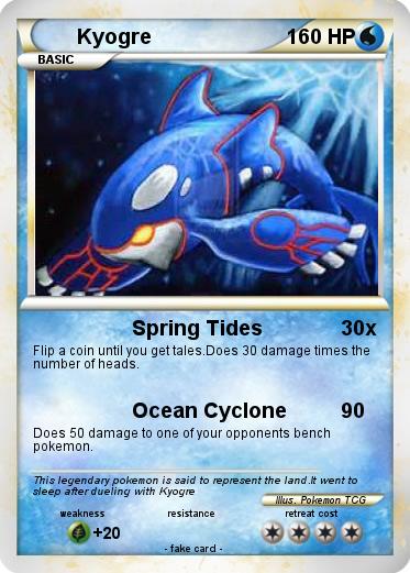 Pokemon Kyogre