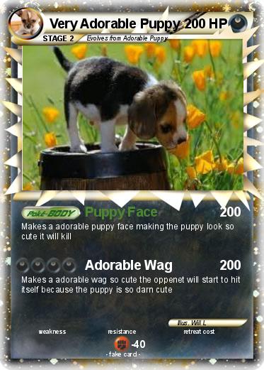 Pokemon Very Adorable Puppy