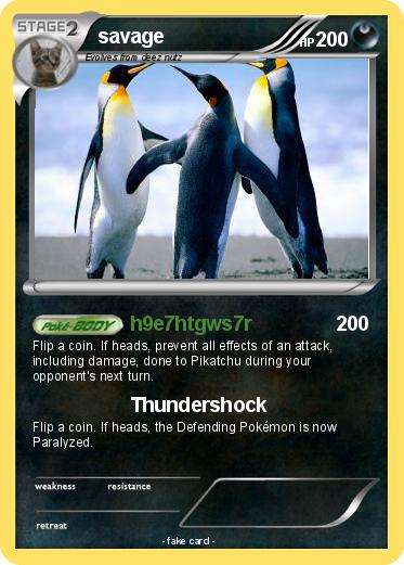 Pokemon savage