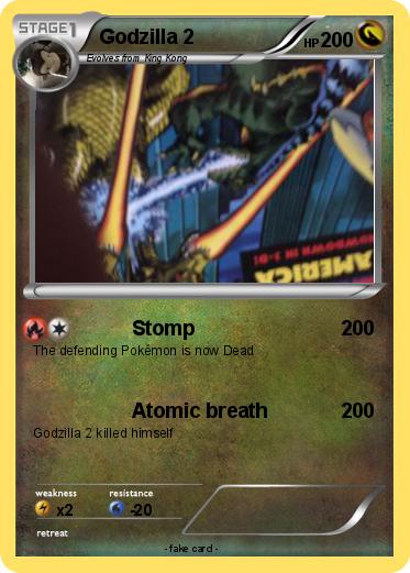 Pokemon Godzilla 2