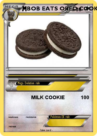 Pokemon BOB EATS OREO COOKIE