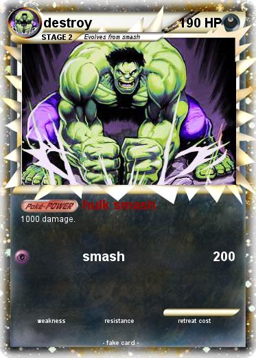 Pokemon destroy