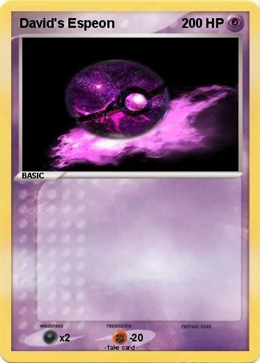Pokemon David's Espeon