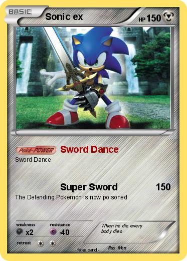 Pokemon Sonic ex