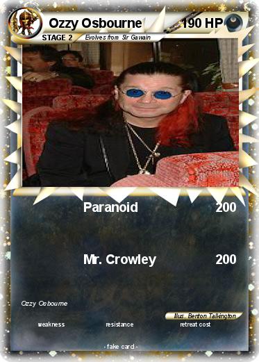 Pokemon Ozzy Osbourne
