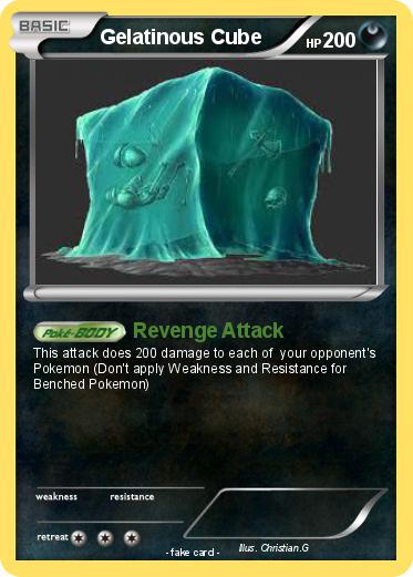 Pokemon Gelatinous Cube