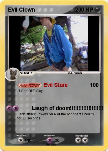 Pokemon Evil Clown