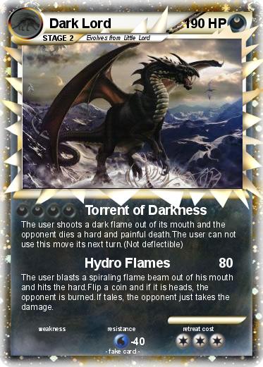 Pokemon Dark Lord