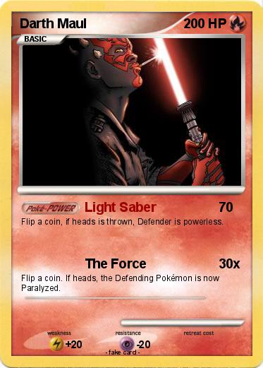Pokemon Darth Maul