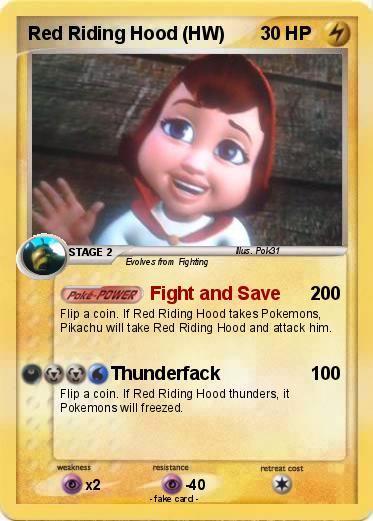 Pokemon Red Riding Hood (HW)