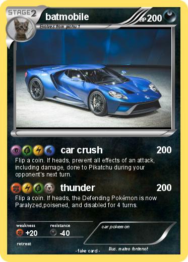 Pokemon batmobile