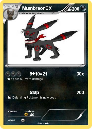 Pokemon MumbreonEX