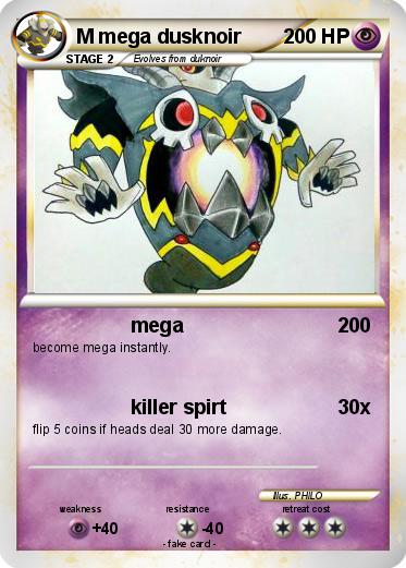 Pokemon M mega dusknoir