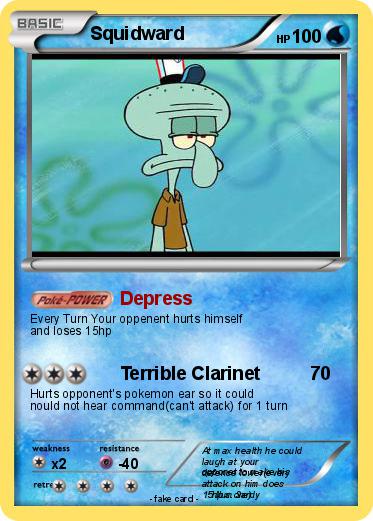 Pokemon Squidward