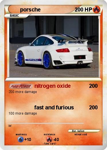 Pokemon porsche
