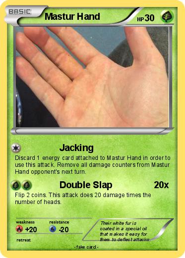 Pokemon Mastur Hand